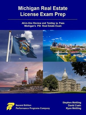 cover image of Michigan Real Estate License Exam Prep